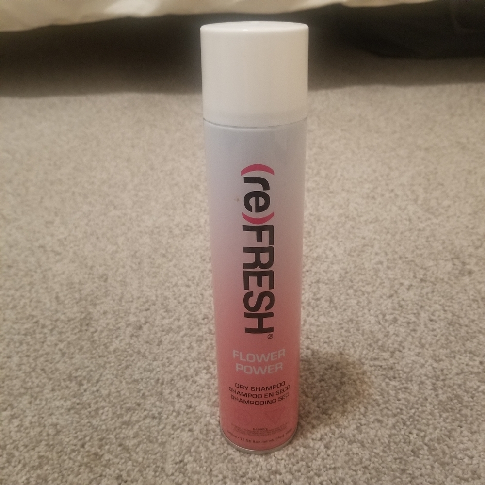 ReFresh Dry Shampoo Spray 11.55 fl. oz / 342 ml Flower Power Huge Full Size New.